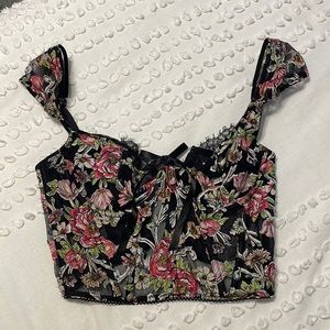 Victoria’s Secret Floral Corset